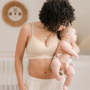 Signature Sublime Contour Nursing & Maternity Bra M Busty Beige